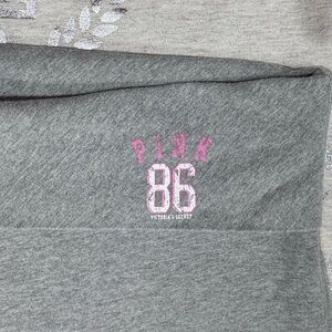 VS PINK VINTAGE FOLDOVER FLARE YOGA PANTS NWOT